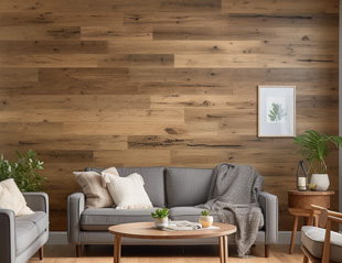 Wooden Floor Wall